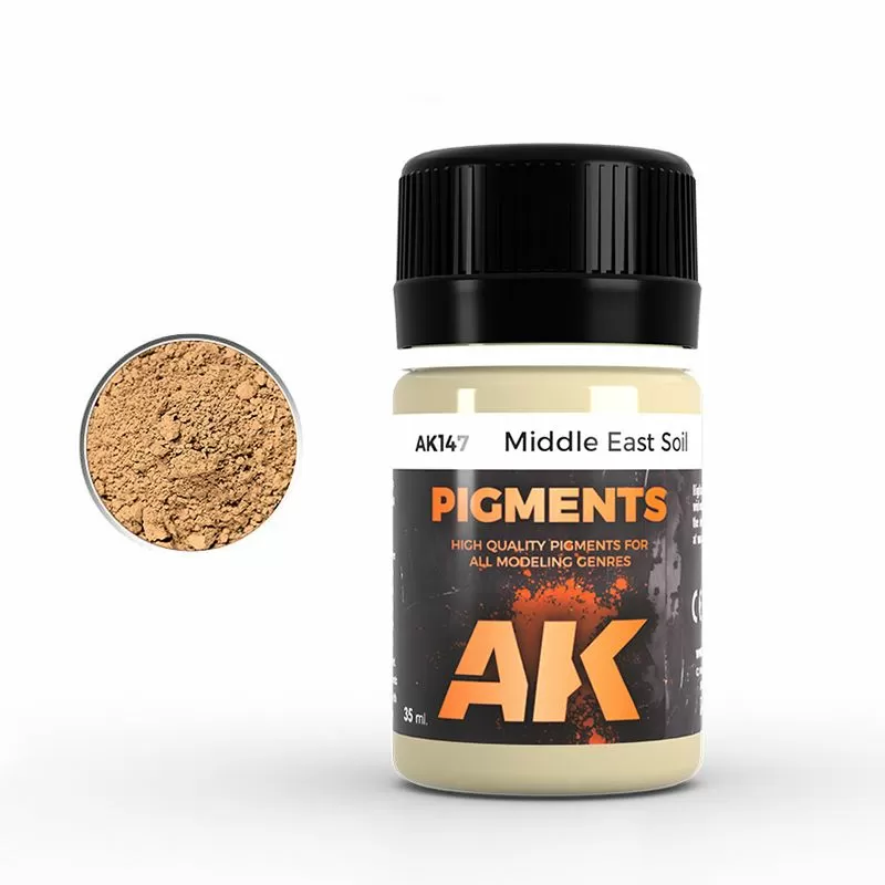 AK Interactive Weathering: Middle East Soil 35ml Pigment (AK147)