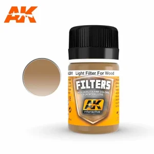 AK Interactive Weathering: Light Filter For Wood 35ml Enamel Paint (AK261)