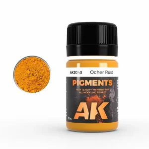AK Interactive Weathering: Ocher Rust 35ml Pigment (AK2043)