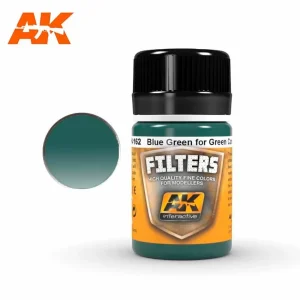 AK Interactive Weathering: Light Filter For Green Vehicles 35ml Enamel Paint (AK4162)