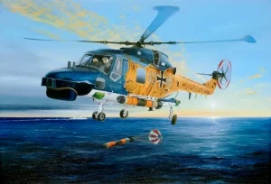 Hobbyboss 1:72 German Navy BundesmarineWestland Lynx MK.88 Helicopter 87239