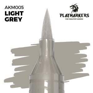 AK Interactive Playmarkers: Light Grey - Acrylic Paint Marker - AKM005