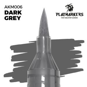 AK Interactive Playmarkers: Dark Grey - Acrylic Paint Marker - AKM006