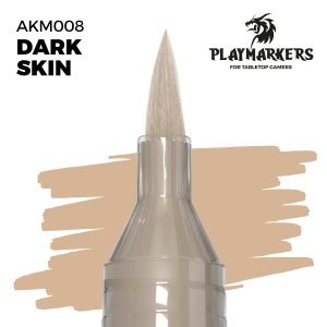 AK Interactive Playmarkers: Dark Skin - Acrylic Paint Marker - AKM008