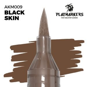 AK Interactive Playmarkers: Black Skin - Acrylic Paint Marker - AKM009