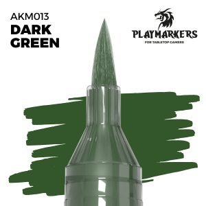 AK Interactive Playmarkers: Dark Green - Acrylic Paint Marker - AKM013