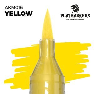 AK Interactive Playmarkers: Yellow - Acrylic Paint Marker - AKM016