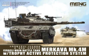 Meng 1/72 Israeli Main Battle Tank Merkava Mk.4M w/Trophy Active Protection System 72-006