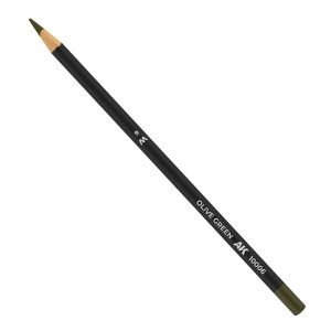 AK Interactive Weathering: Olive Green Watercolour Pencil AK10006
