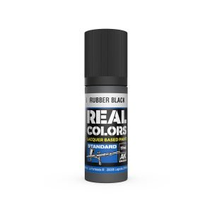 AK Interactive Real Colors: Rubber Black - 17ml Lacquer Paint RC805