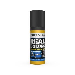 AK Interactive Real Colors: Yellow RAL 1003 - 17ml Lacquer Paint RC814