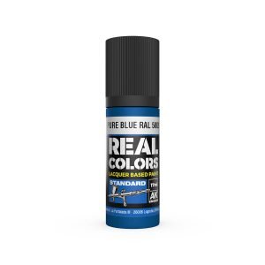 AK Interactive Real Colors: Pure Blue RAL 5005 - 17ml Lacquer Paint RC818