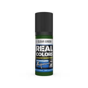 AK Interactive Real Colors: Clear Green - 17ml Lacquer Paint RC823