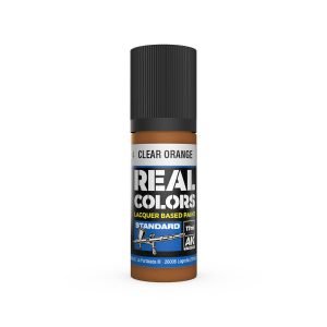 AK Interactive Real Colors: Clear Orange - 17ml Lacquer Paint RC824