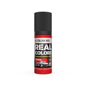 AK Interactive Real Colors: Italian Red - 17ml Lacquer Paint RC835