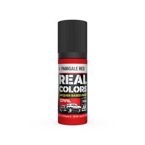 AK Interactive Real Colors: Panigale Red - 17ml Lacquer Paint RC836