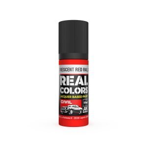 AK Interactive Real Colors: Fluorescent Red RAL 3026 - 17ml Lacquer Paint RC837