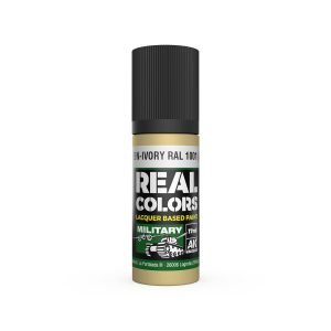 AK Interactive Real Colors: Elfenbein-Ivory RAL 1001 (Interior Color) - 17ml Lacquer Paint RC851