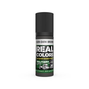 AK Interactive Real Colors: Dunkelbraun-Dark Brown RAL 7017 - 17ml Lacquer Paint RC855