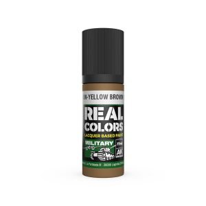 AK Interactive Real Colors: Gelbbraun-Yellow Brown RAL 8000 - 17ml Lacquer Paint RC861