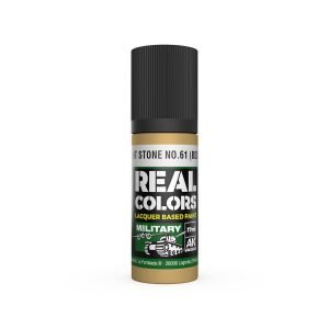 AK Interactive Real Colors: Light Stone No.61 (BS381) - 17ml Lacquer Paint RC868