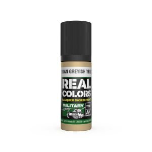 AK Interactive Real Colors: Russian Greyish Yellow - 17ml Lacquer Paint RC878