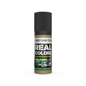 AK Interactive Real Colors: IDF Early Sand Yellow - 17ml Lacquer Paint RC880