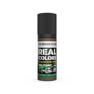 AK Interactive Real Colors: Earth Brown FS 30099 - 17ml Lacquer Paint RC892