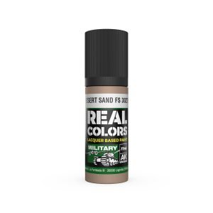 AK Interactive Real Colors: Desert Sand FS 30279 - 17ml Lacquer Paint RC897