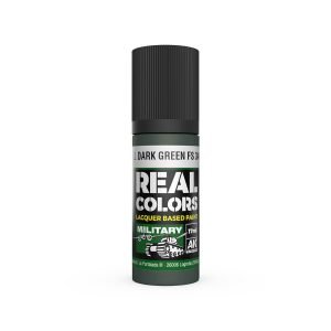 AK Interactive Real Colors: Dull Dark Green FS 34092 - 17ml Lacquer Paint RC902