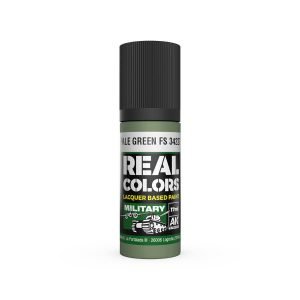 AK Interactive Real Colors: Pale Green FS 34227 - 17ml Lacquer Paint RC907