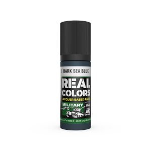AK Interactive Real Colors: Dark Sea Blue - 17ml Lacquer Paint RC925