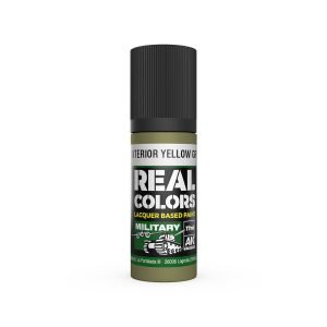 AK Interactive Real Colors: US Interior Yellow Green - 17ml Lacquer Paint RC929