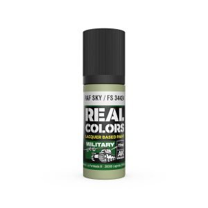 AK Interactive Real Colors: RAF Sky / FS 34424 - 17ml Lacquer Paint RC964