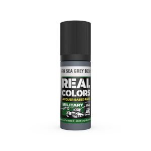 AK Interactive Real Colors: RAF Dark Sea Grey BS381C/638 - 17ml Lacquer Paint RC970