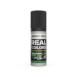 AK Interactive Real Colors: RAF Light Aircraft Grey BS381C/627 - 17ml Lacquer Paint RC972