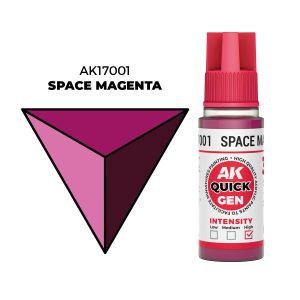 AK Interactive Quick Gen: Space Magenta - 18ml Acrylic Paint AK17001