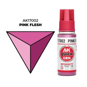 AK Interactive Quick Gen: Pink Flesh - 18ml Acrylic Paint AK17002