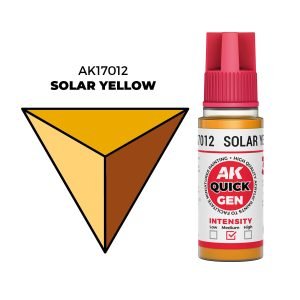 AK Interactive Quick Gen: Solar Yellow - 18ml Acrylic Paint AK17012