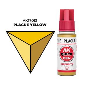 AK Interactive Quick Gen: Plague Yellow - 18ml Acrylic Paint AK17013