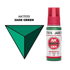 AK Interactive Quick Gen: Jade Green - 18ml Acrylic Paint AK17015