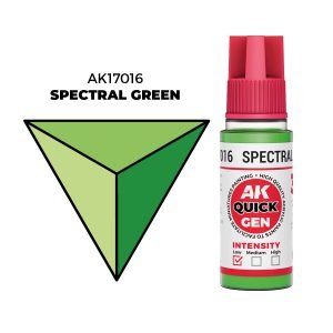 AK Interactive Quick Gen: Spectral Green - 18ml Acrylic Paint AK17016