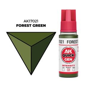 AK Interactive Quick Gen: Forest Green - 18ml Acrylic Paint AK17021
