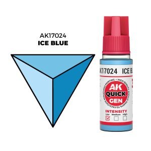AK Interactive Quick Gen: Ice Blue - 18ml Acrylic Paint AK17024