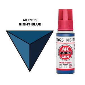 AK Interactive Quick Gen: Night Blue - 18ml Acrylic Paint AK17025