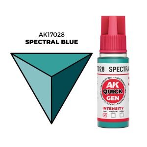 AK Interactive Quick Gen: Spectral Blue - 18ml Acrylic Paint AK17028