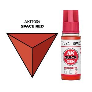 AK Interactive Quick Gen: Space Red - 18ml Acrylic Paint AK17034