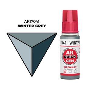 AK Interactive Quick Gen: Winter Grey - 18ml Acrylic Paint AK17041