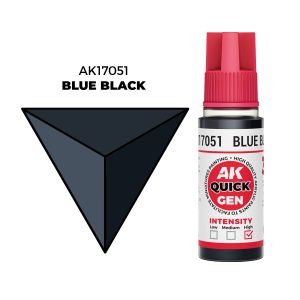 AK Interactive Quick Gen: Blue Black - 18ml Acrylic Paint AK17051
