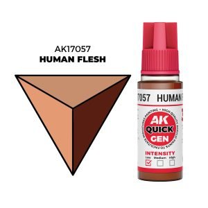 AK Interactive Quick Gen: Human Flesh - 18ml Acrylic Paint AK17057